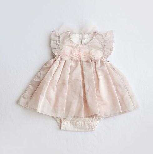 coto cotte シアーコサージュボディドレス ベビードレス ベビー服 722-650001 コトコト