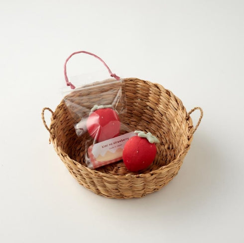 Lien de famille 苺のラトル ベビーおもちゃ いちご K60-167 リヤンドファミーユ