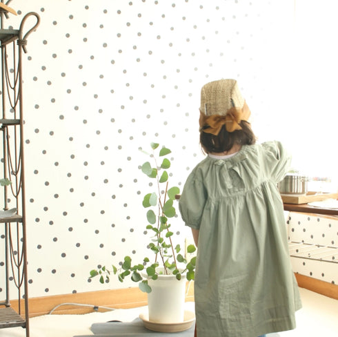 kubomi 麦わら帽子 キッズサイズ キャメル 48cm 52cm ハンドメイド クボミ