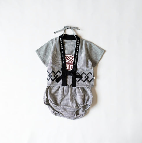 mocmof お祭りはっぴ 3Pセット ベビー 622-566144 法被 甚平 夏祭り モクモフ