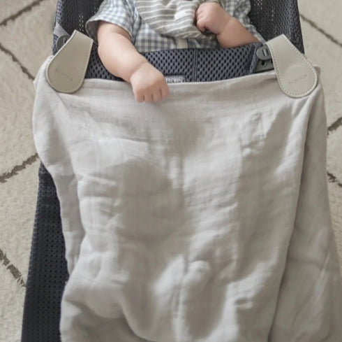 blanco ベビーブランケット おくるみ 120×120cm swaddle blanket 無地 赤ちゃん ブランコ