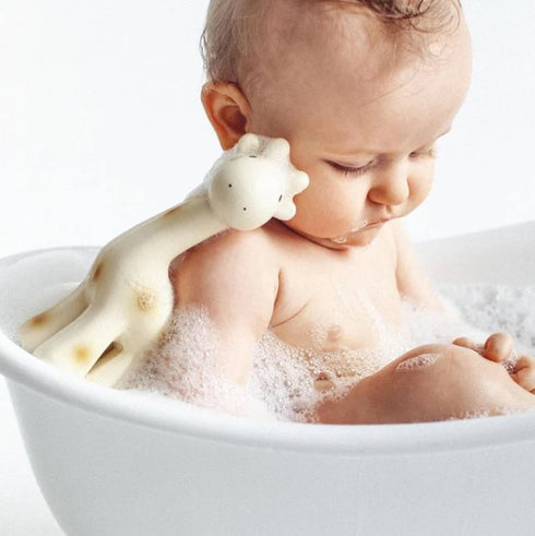 TIKIRI ティキリ Rattle & Bath Toy Giraffe きりん ラトル&バストイ お風呂のおもちゃ