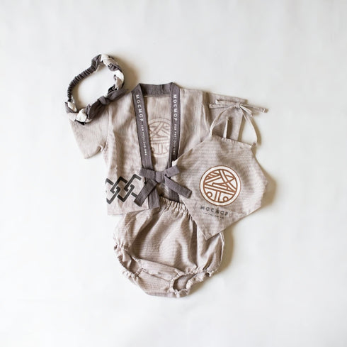 mocmof お祭りはっぴ 3Pセット ベビー 622-566144 法被 甚平 夏祭り モクモフ