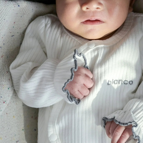 blanco mellow rompers ベビーロンパース 帽子付き ママとお揃い♪ 0-3ヶ月