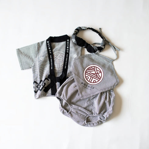 mocmof お祭りはっぴ 3Pセット ベビー 622-566144 法被 甚平 夏祭り モクモフ