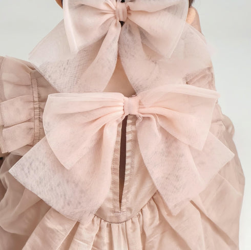 coto cotte シアーコサージュボディドレス ベビードレス ベビー服 722-650001 コトコト