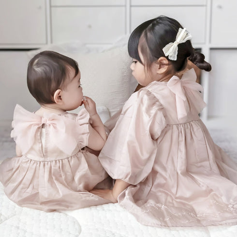 coto cotte シアーコサージュボディドレス ベビードレス ベビー服 722-650001 コトコト