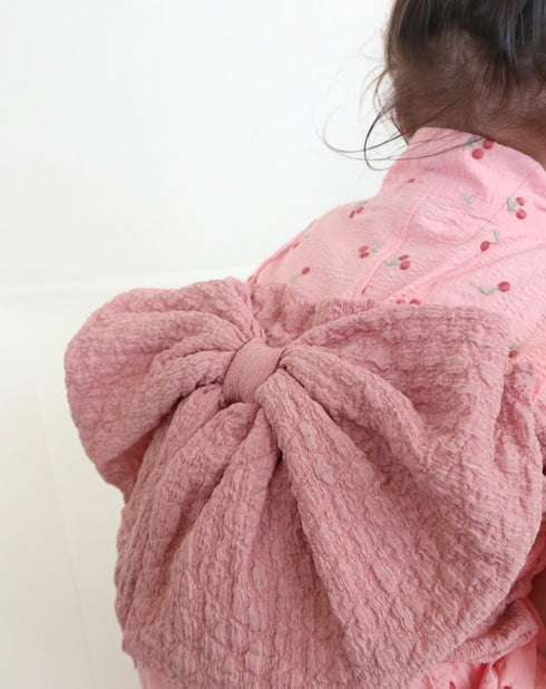 coto cotte ふわリボン 2Pゆかた さくらんぼ刺繍 722-566055 浴衣 コトコト