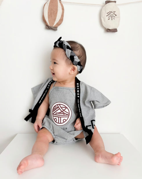 mocmof お祭りはっぴ 3Pセット ベビー 622-566144 法被 甚平 夏祭り モクモフ