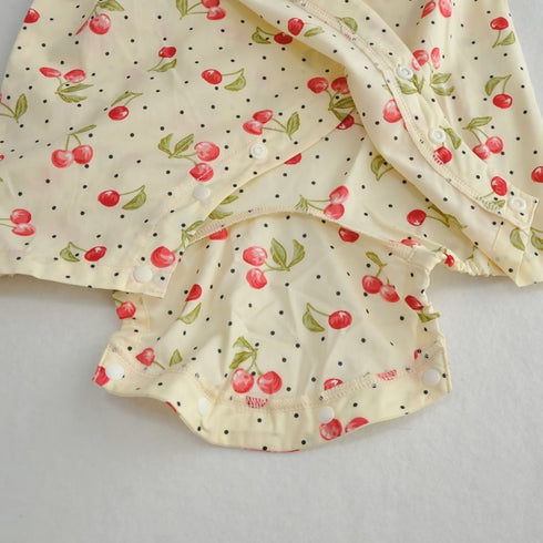 coto cotte 帯つき 甚平ロンパース 小花柄 ベビー 浴衣 夏祭り 722-566056 コトコト