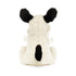 Jellycat BabyBashful Black & Cream Puppy Soother わんこ 犬 タオル スーザー ジェリーキャット