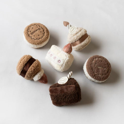 mocmof バースデーケーキ ブロック 布製おもちゃ おままごと 622-576205 モクモフ