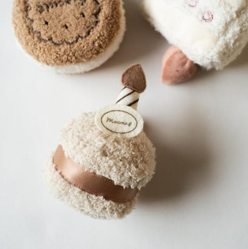 mocmof バースデーケーキ ブロック 布製おもちゃ おままごと 622-576205 モクモフ