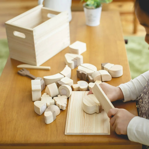 IKONIH ひのきのおもちゃ 食材セット Food set アイコニー
