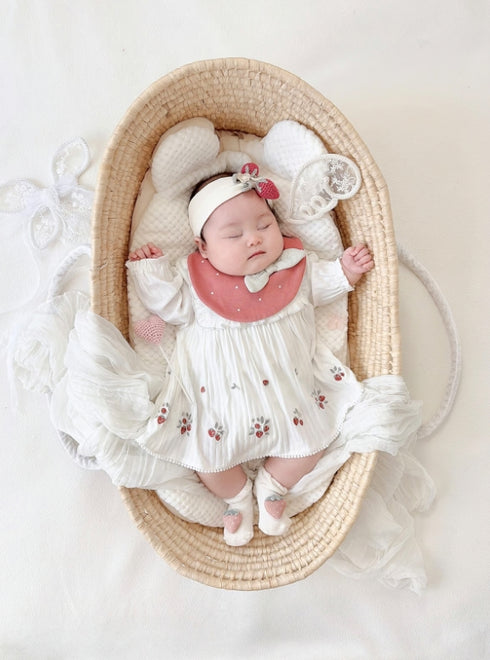 mocmof いちご ベビースタイ ストロベリー 622-554044 モクモフ