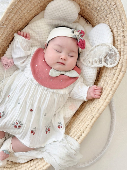 mocmof いちご ベビースタイ ストロベリー 622-554044 モクモフ