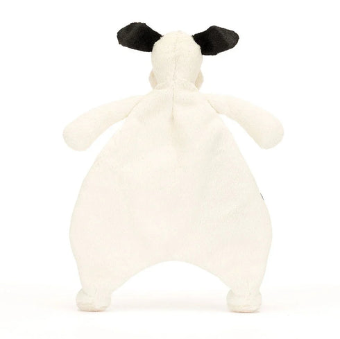 Jellycat Baby Bashful Black & Cream Puppy Comforter 犬 ドック わんこ ジェリーキャット