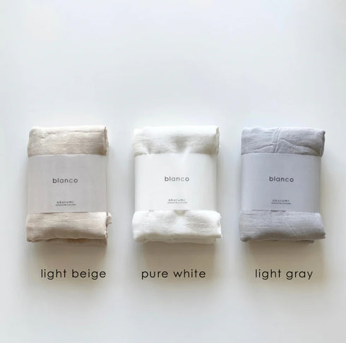 blanco ベビーブランケット おくるみ 120×120cm swaddle blanket 無地 赤ちゃん ブランコ