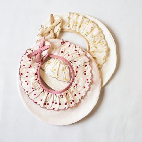 mocmof おめかしギフトセット チェリー フリル 3点セット 622-576201 箱入り モクモフ