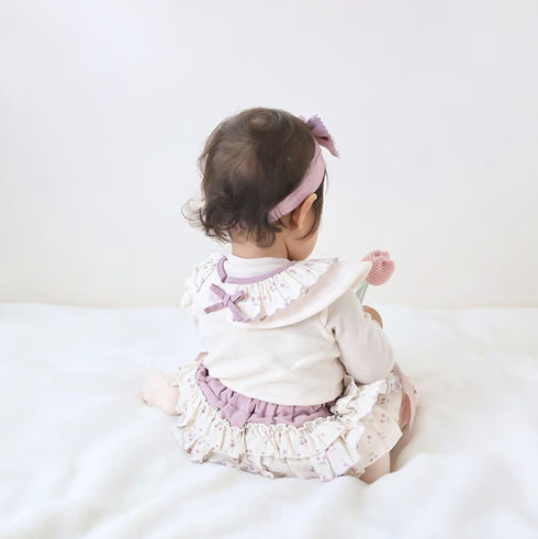 mocmof おめかしギフトセット チェリー フリル 3点セット 622-576201 箱入り モクモフ