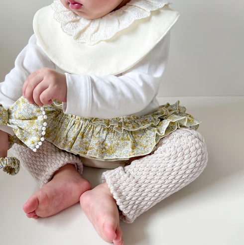 mocmof おめかしギフトセット レース 622-476161 ベビー ブルマ フリル3点セット モクモフ