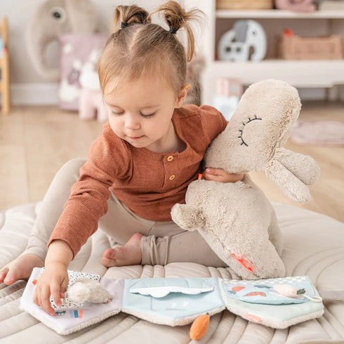 Done by Deer 布絵本 ラリーズホームソフトブック ラリーサンド Lalee's home soft book - Lalee - Sand ダンバイディア