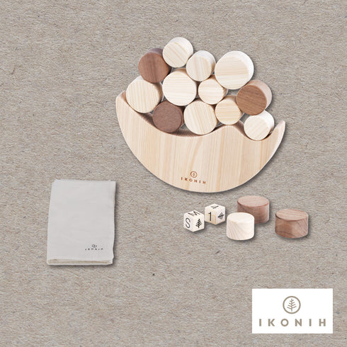 IKONIH ひのきのおもちゃ なみのりバブル SWING BUBBLES アイコニー