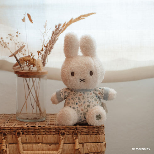 miffy x Little Dutch ミッフィー ぬいぐるみ 20cm Sサイズ ラッキーブロッサム ラッキーリーブス ピンク ブルー 花柄 リトルダッチ