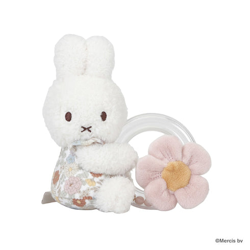 miffy x Little Dutch リングラトル ミッフィー ガラガラ 赤ちゃんのおもちゃ リトルダッチ