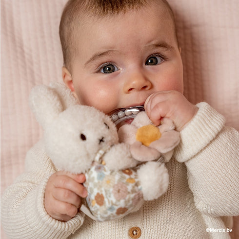 miffy x Little Dutch リングラトル ミッフィー ガラガラ 赤ちゃんのおもちゃ リトルダッチ