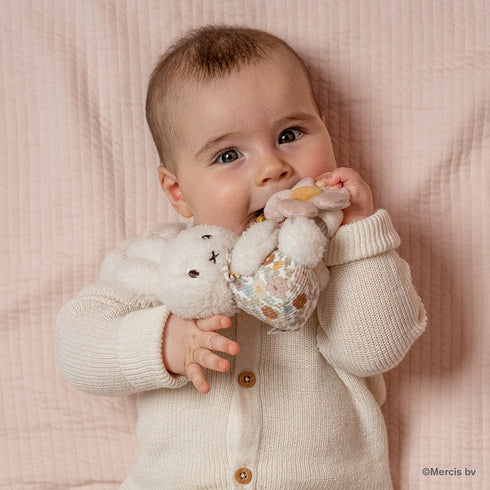miffy x Little Dutch リングラトル ミッフィー ガラガラ 赤ちゃんのおもちゃ リトルダッチ