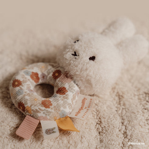 Little Dutch miffy x Little Dutch ベビーラトル 赤ちゃんのおもちゃ ミッフィー リトルダッチ