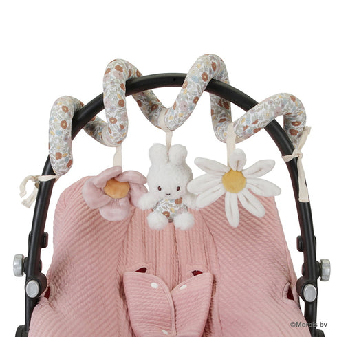 miffy x Little Dutch スパイラルトイ ヴィンテージリトルフラワー 赤ちゃんのおもちゃ ベビーベッド ベビーカー