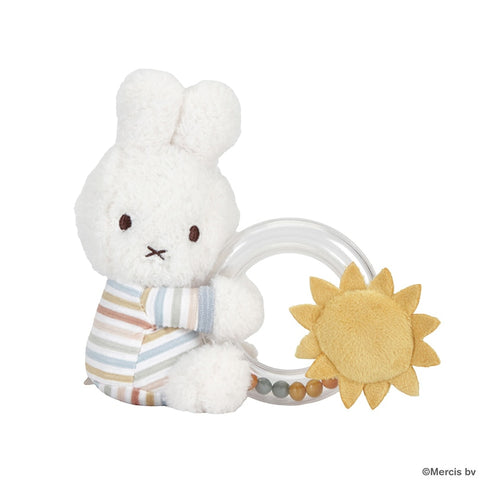 miffy x Little Dutch リングラトル ミッフィー ガラガラ 赤ちゃんのおもちゃ リトルダッチ