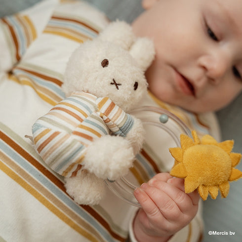 miffy x Little Dutch リングラトル ミッフィー ガラガラ 赤ちゃんのおもちゃ リトルダッチ