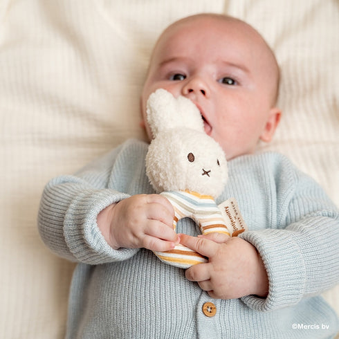 Little Dutch miffy x Little Dutch ベビーラトル 赤ちゃんのおもちゃ ミッフィー リトルダッチ