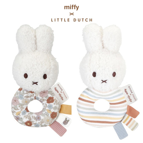 Little Dutch miffy x Little Dutch ベビーラトル 赤ちゃんのおもちゃ ミッフィー リトルダッチ