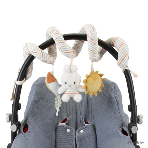 miffy x Little Dutch スパイラルトイ ヴィンテージサニーストライプ 赤ちゃんのおもちゃ ベビーベッド ベビーカー リトルダッチ