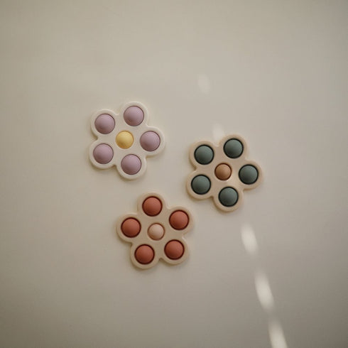 Mushie Flower Press Toy フラワープレストイ プッシュポップ プチプチ ムシエ