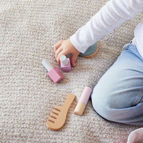 PolarB メイクセット 木製おもちゃ 女の子 おしゃれ ごっこ遊び コスメ ポーラービー