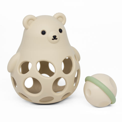 Love my lil ベアラトル Vanilla くま ベビーボール ラブマイリル