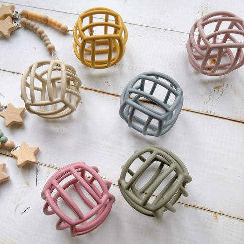 ベビーボールとホシノカタチ ホルダー セット Baby ball Toy Holder
