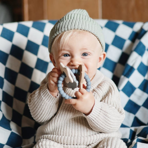 Mushie Teething Ring ティーシングリング 歯固め ファーストトイ ムシエ