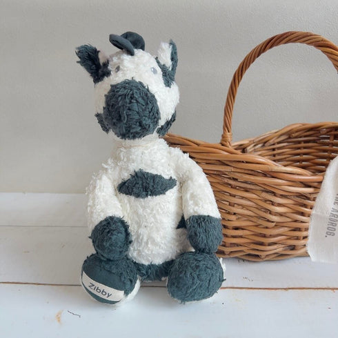 TIKIRI Zippy the Zebra Organic Plush Toy ぬいぐるみ オーガニック しまうま ティキリ
