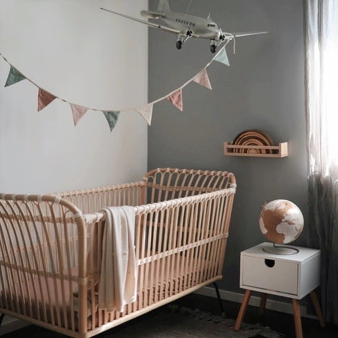 Mushie Baby Garland - About the product ベビー ガーランド 布製 ムシエ 子供部屋 インテリア雑貨