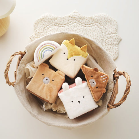 amanoppo もちふわブロック 森のおともだち cocory friends 布製ブロック あまのっぽ