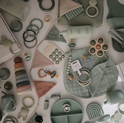 Mushie Baby Garland - About the product ベビー ガーランド 布製 ムシエ 子供部屋 インテリア雑貨