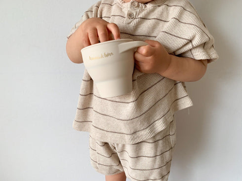 kawaii&born スナックカップ お菓子ケース シリコン製