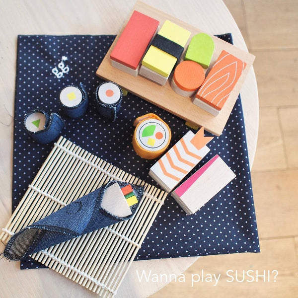 gg* ジジ SUSHI スシ 木のおもちゃ 木製 おままごと GG10 kiko+&gg* キコアンドジジ