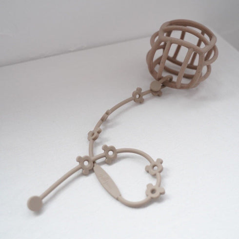 littlebyul 2024 renewal TOYBANDトイバンド brown おしゃぶりホルダー おもちゃホルダー トイホルダー りとるびょる